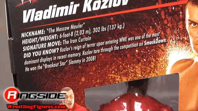 Vladimir Kozlov WWE Mattel Elite 5 Toy Wrestling Action Figure - RSC Figure Insider смотреть онлайн
