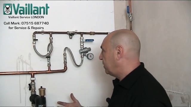 Vaillant Boiler How to use an external filling loop смотреть онлайн