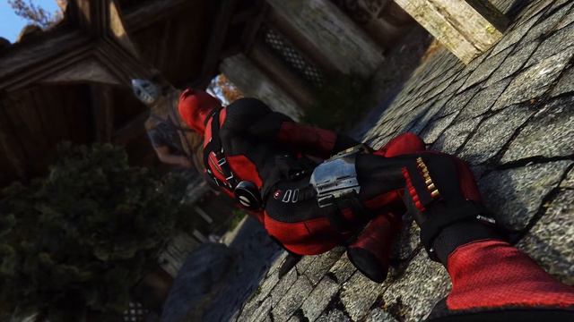 【Skyrim】9204 Deadpool Costume by iK1L73r, Team TAL смотреть онлайн