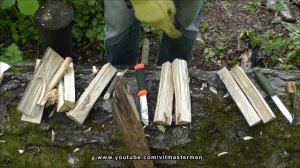 Нож Morakniv Kansbol против Mora 2000. Ножи для леса.