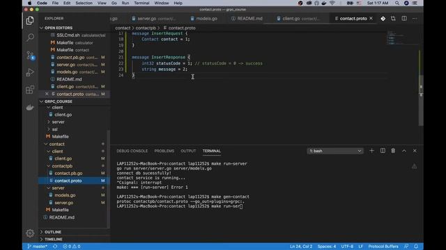 gRPC Golang - MySQL & Beego ORM - #11.4 - omitempty - The Funzy Dev смотреть онлайн