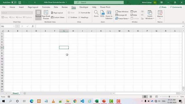 Enable/Disable Formula Bar in VBA | Excel VBA Tutorial in Hindi смотреть онлайн