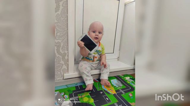 Первые шаги👣 Малышу 1 год и три недели. 2 мая 2021г смотреть онлайн