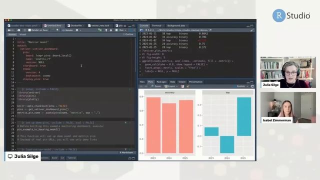 MLOps with vetiver in Python and R | Led by Julia Silge & Isabel Zimmerman смотреть онлайн