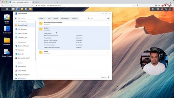 Move docker containers to a new volume on Synology NAS