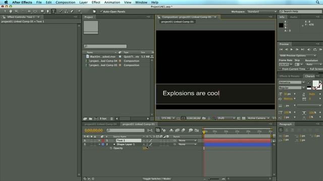 Dynamic Link in Premiere Pro and AfterEffects CS4 (Part One) смотреть онлайн