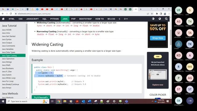 Java Training Session For Testing - Type Casting And Operators | QO-BOX смотреть онлайн