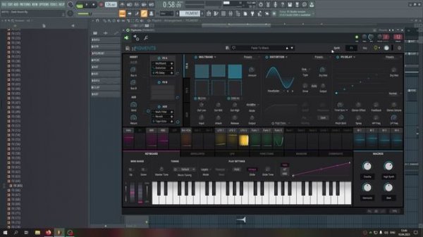 Пишем Dark Techno в FL STUDIO 21