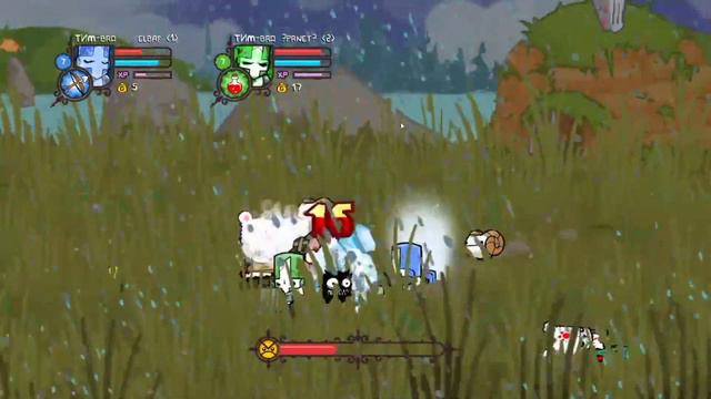 🔥Castle Crashers🔥| Прохождение: Часть 3 | Огромные медведи