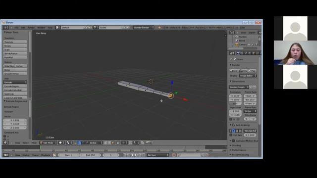 Мастер-класс «Построение 3D-модели в программе «Blender» смотреть онлайн
