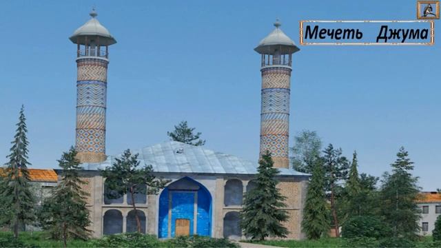 Макет будущего города Агдам Нагорный Карабах