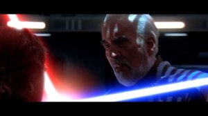 Энакин Скайуокер и Оби-Ван Кеноби против Графа Дуку