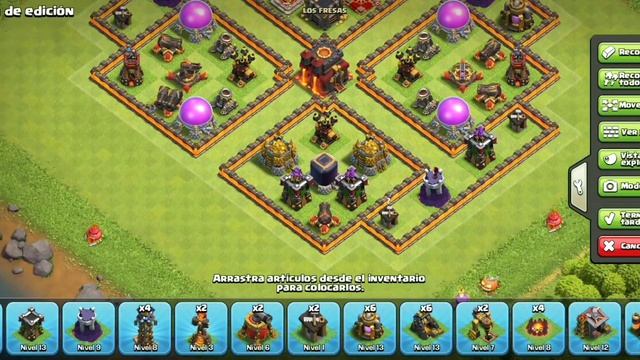 Nueve Diseño Ayuntamiento 10 | Th10 | Subida De Copas (Clash of Clans) смотреть онлайн