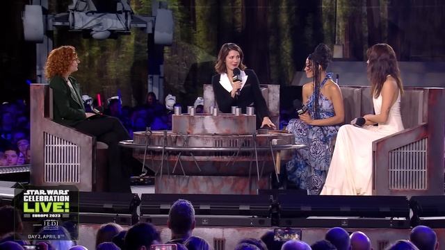 Rosario Dawson, Natasha Liu Bordizzo and Mary Elizabeth Winstead | Star Wars Celebration LIVE! 2023 смотреть онлайн