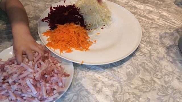 Салат Цветик Семицветик или Светофор смотреть онлайн