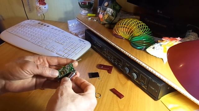 Замена ЖК-дисплея на брелоке "MAGICAR" Scher-Khan. смотреть онлайн