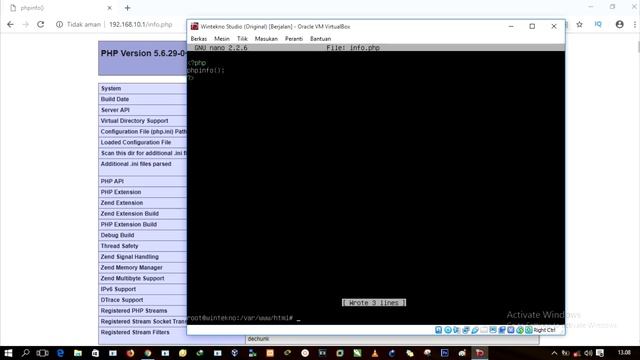Tutorial Cara Konfigurasi LAMP (Linux, Apache2, MySQL, PHP) Server Debian 8 Jessie Di VirtualBox смотреть онлайн