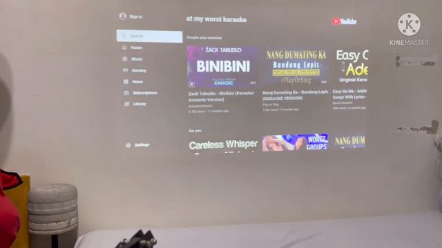 Turn your Projector into Karaoke 🎤 смотреть онлайн
