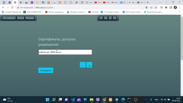 Сервис бесплатного создания CV (резюме) смотреть онлайн