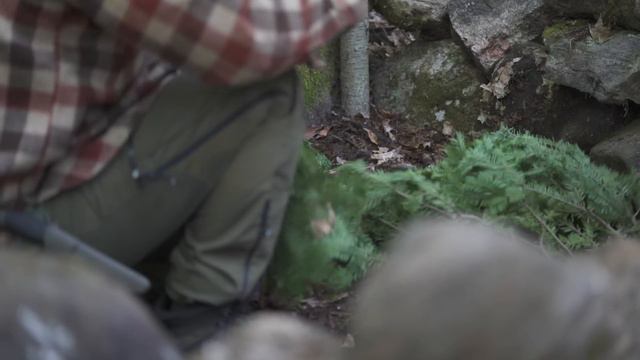Sleeping in a "Bear Den" survival shelter with Fireplace inside | Solo bushcraft camp out смотреть онлайн