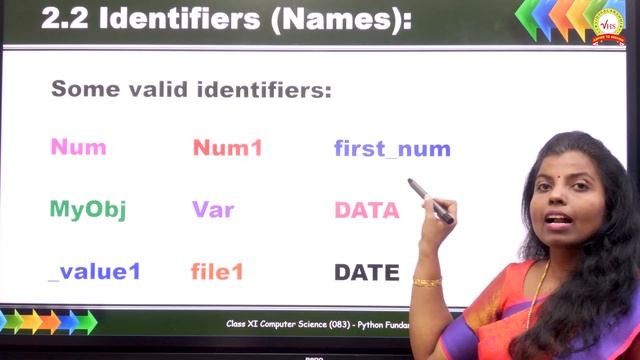 Python Fundamentals | IDENTIFIERS | CBSE Class XI Computer Science | Part - 2 смотреть онлайн
