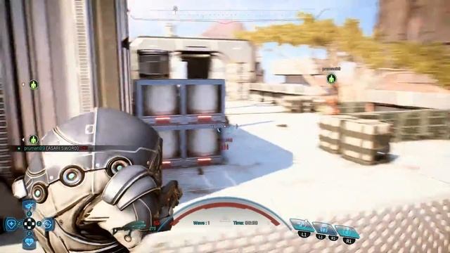 Mass Effect: Andromeda - Multiplayer: Firebase Sandstorm Map: Vanguard Krogan, Charge, Nova PS4 смотреть онлайн