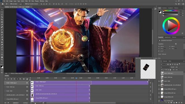Doctor Strange | Photo Manipulation Tutorial Photoshop 2021 смотреть онлайн