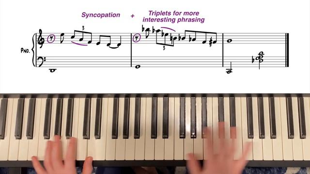 1 Minute Piano - Bebop Lick #3 (downward arpeggios) смотреть онлайн