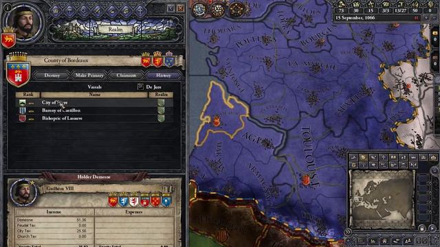 Crusader Kings 2 - Beginners Guide Mini-series! - "Base Mechanics!" [1] смотреть онлайн