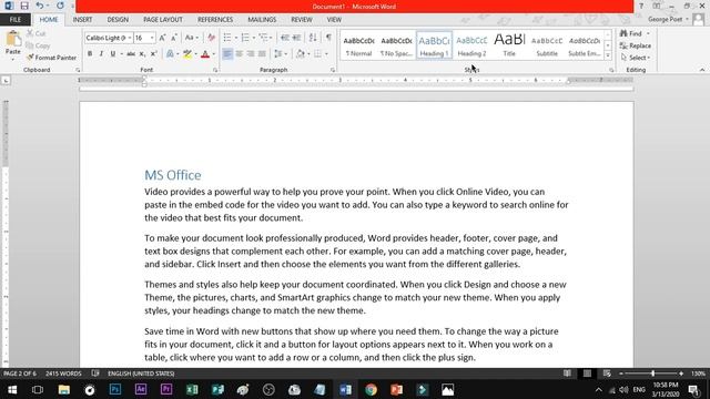Table of Contents in MS Word in Tamil смотреть онлайн