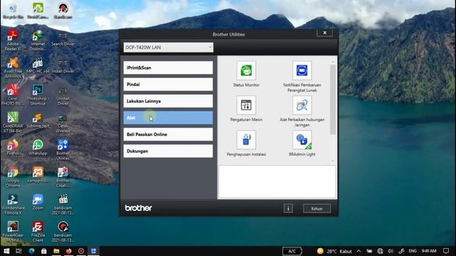 Cara Setting Tombol Copy Shortcut Dari Berwarna Ke Hitam Putih - Printer BROTHER DCP-T420W смотреть онлайн