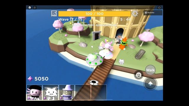 Roblox | Tower Heroes - Egg Island - Battle for Stickers + Quest Map смотреть онлайн