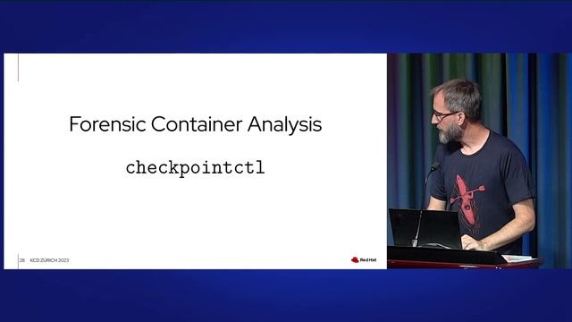 Adrian Reber – Forensic container checkpointing and analysis смотреть онлайн