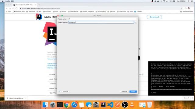 Install Intellij and run our first java program смотреть онлайн