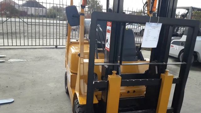 Вилочный погрузчик MITSUBISHI KFG15 смотреть онлайн