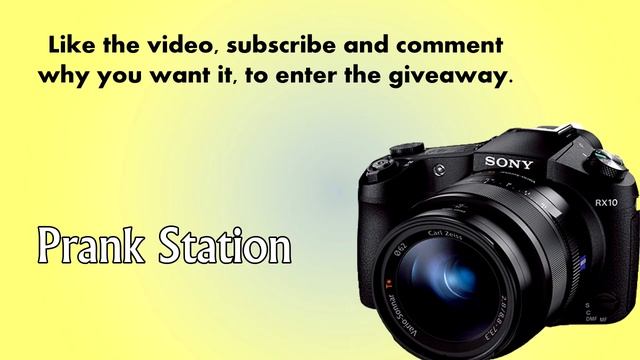 RX10 sony camera giveaway смотреть онлайн