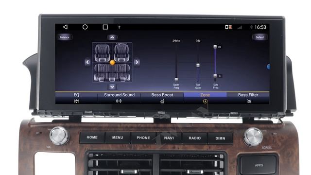 ZWNAV Car Stereo for Nissan Patrol Y61 2006-2022 смотреть онлайн