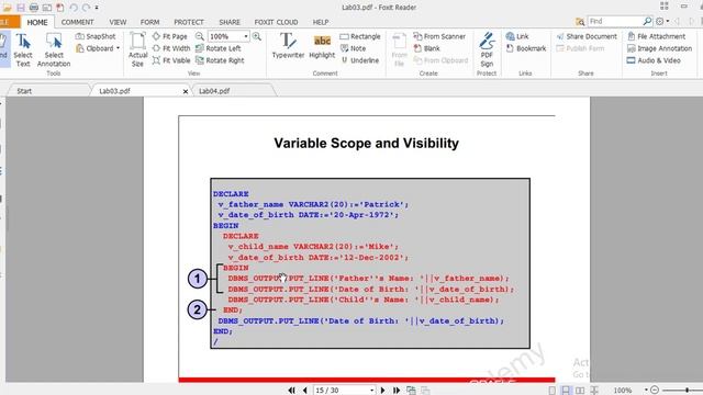2- Commenting Code - SQL Functions in PLSQL- Nested Blocks смотреть онлайн