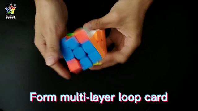 Black kylin V2 series 3×3 cube ！ смотреть онлайн