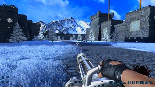 [XMAS] Corridor of Death , Serious Sam : Fusion 2017 , сложность serious , все секреты. Часть1 смотреть онлайн