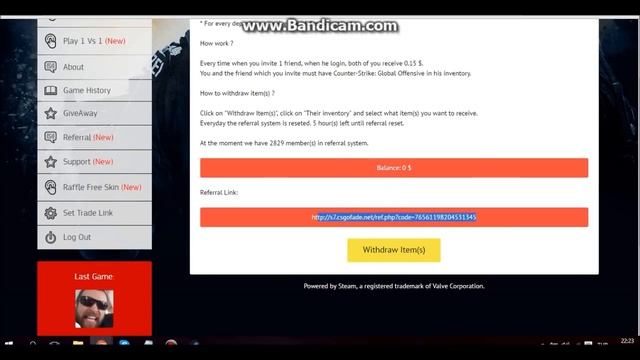 CSGO FREE SKIN CSGOFADE s7.csgofade.net/ref.php?code=76561198204531345 смотреть онлайн