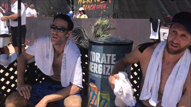 John Hyden/Theo Brunner Post-Match Interview Semi #2 AVP Hermosa Beach смотреть онлайн