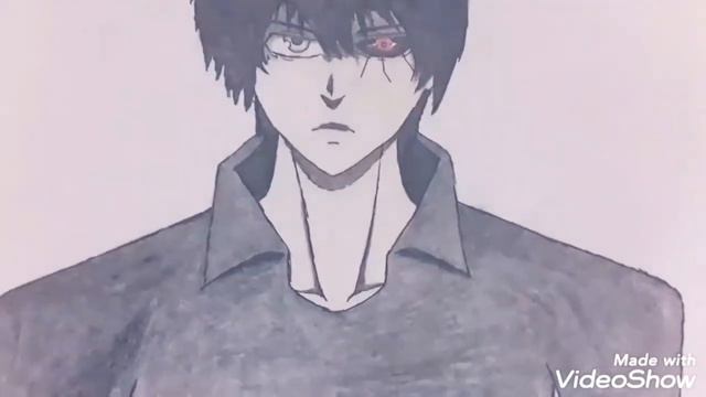 | BLACK REAPER KANEKI from Tokyo Ghoul | in my own style part #2 смотреть онлайн