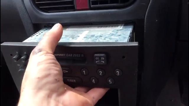 Vauxhall Opel Corsa C - How to Remove and Fit Radio. Radio Fuse Location смотреть онлайн