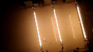 Первый тест экономного  обогревателя из галогеновых ламп на 3 киловата как работают лампы