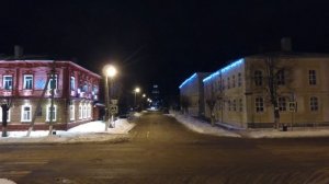 Зимний день в Зарайске, Московская область