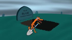 Rainbow Friends Blue's Funeral (Sad Story) | FNF Goodbye World |  FNF Animation