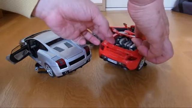 AUTOart LAMBORGHINI GALLARDO Porsche Carrera GT Red 6 смотреть онлайн