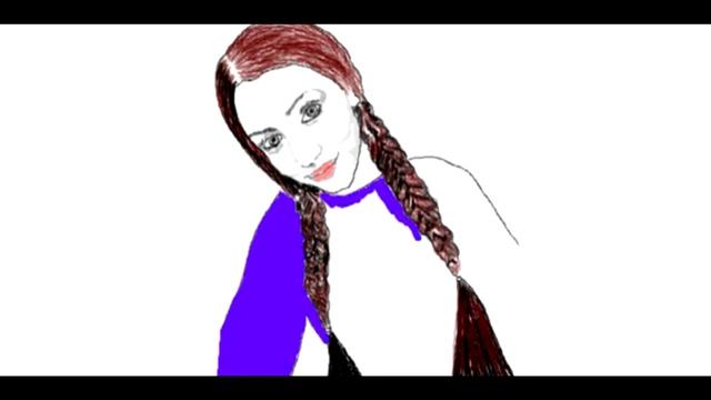 Рисунок девушки # 2 смотреть онлайн