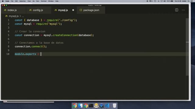 ¿Cómo subir app Node con MySQL a Heroku? Parte 1 смотреть онлайн